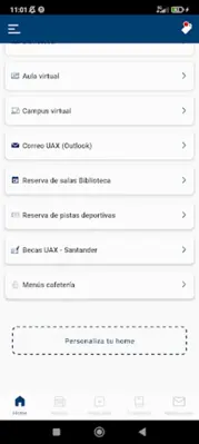 UAX App Uni.Alfonso X el Sabio android App screenshot 5