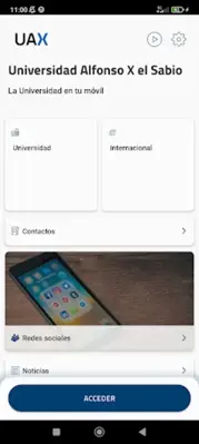 UAX App Uni.Alfonso X el Sabio android App screenshot 7